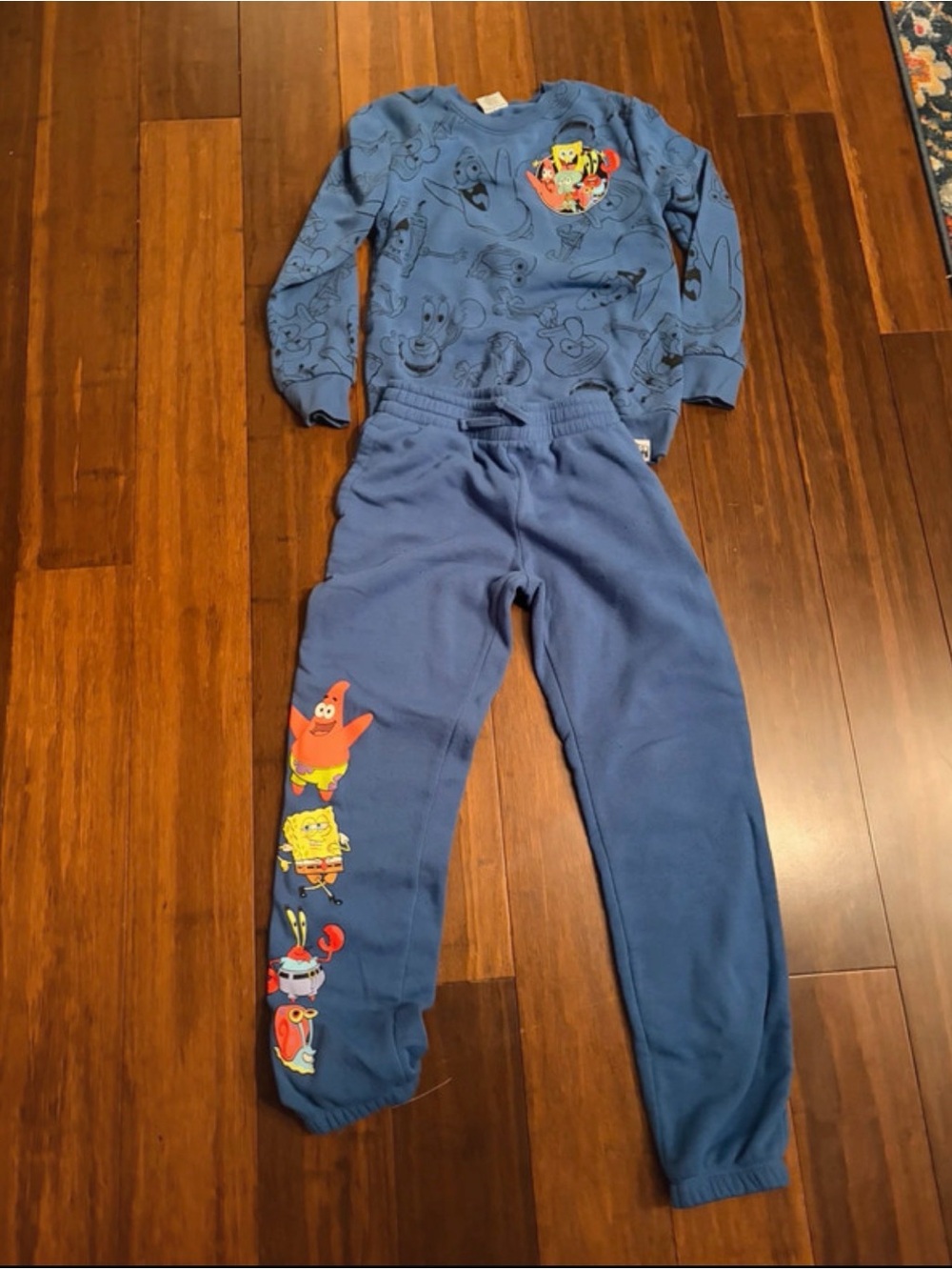 SpongeBob Squarepants Blue Kids Set